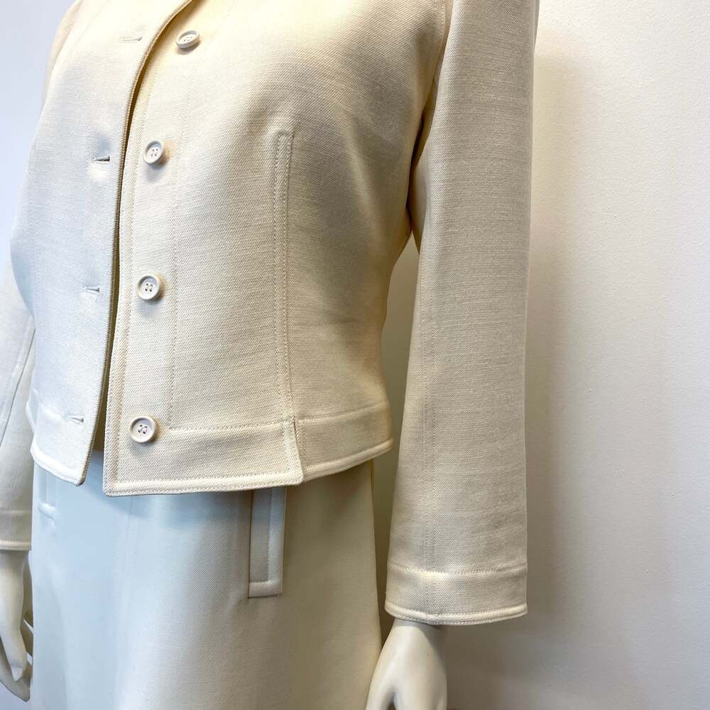 Courreges For Holt Renfrew Vintage Designer Wool Blazer Size Medium - Picture 3 of 7